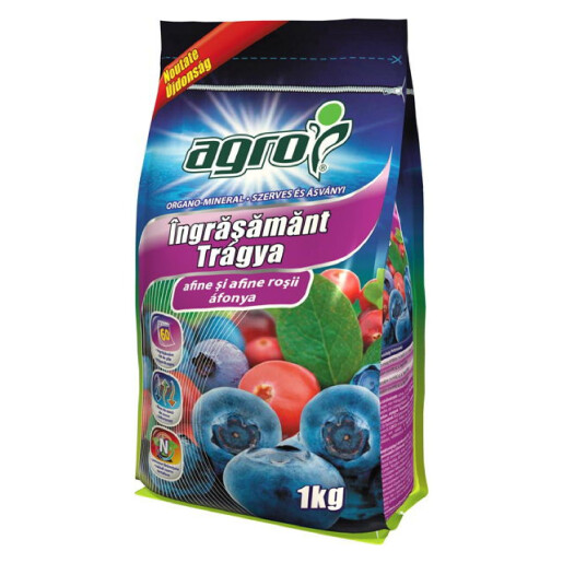 Ingrasamant organo-mineral, granulat, pentru afine, 1 kg, Agro CS