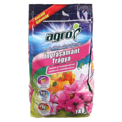 Ingrasamant azalee si rododendron Agro, organic-mineral, granulat, 1 kg