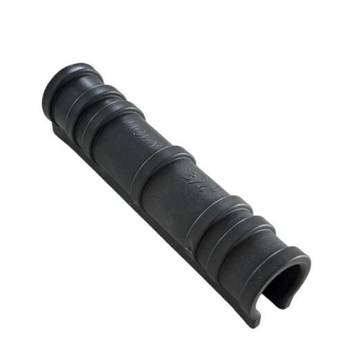 Clips bagheta pentru prindere folie solar, polipropilena, gri, 3/4 tol (FI 25), 15 cm lungime