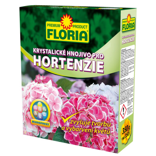 Îngrăşămant cristalic FLORIA pentru hortensii 350gr, Agro Cs