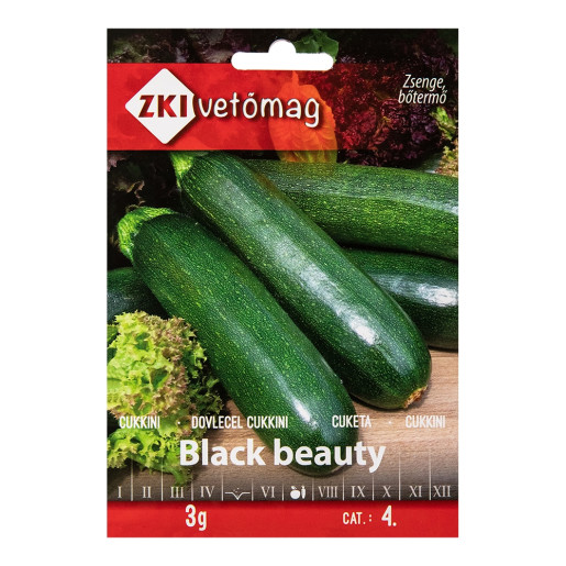 Seminte Dovlecei Cukkini Black Beauty 3gr, ZKI