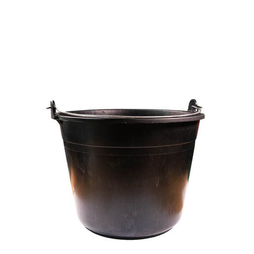 Galeata plastic cu maner metalic-20L