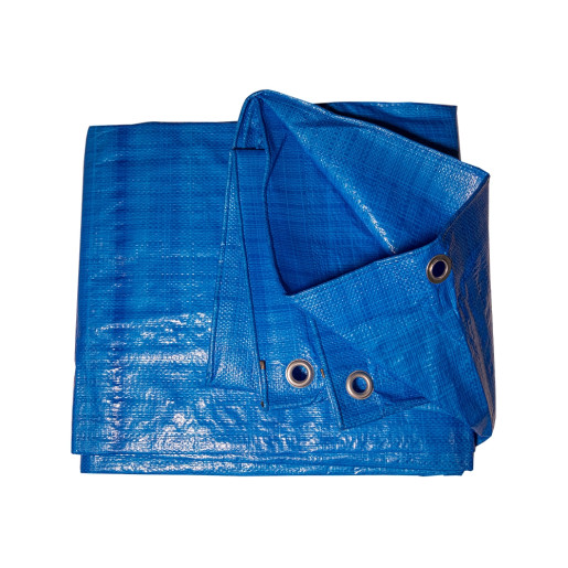 Prelata impermeabila UV 4m X 6m, 160g/mp, culoare gri