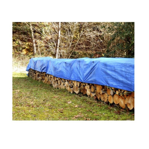 Prelata impermeabila UV 4m X 6m, 160g/mp, culoare gri