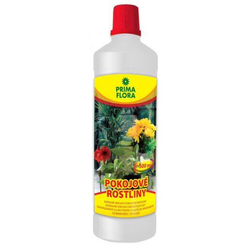 Îngrăşământ lichid pentru plantele de cameră PRIMAFLORA, 0.5 l