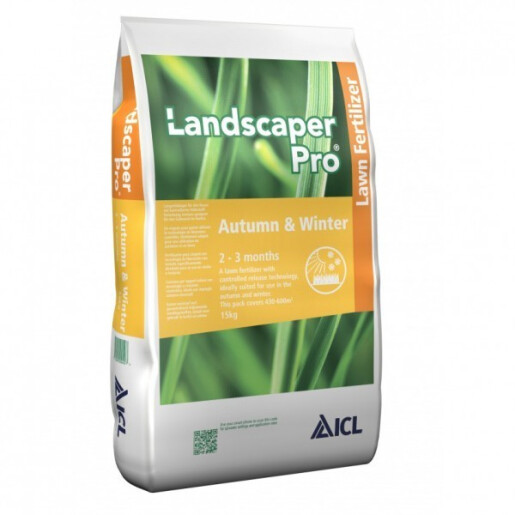 Ingrasamant gazon Landscaper Pro Autumn-Winter 12-5-20, 15 Kg
