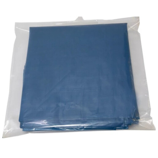 BAUFOLIE, pachet de folie STRONG pentru protectie din material reciclat color albastru /verde 4m x 5m, 20mp