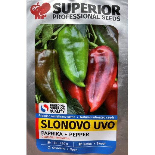 Semințe ardei capia Ureche de Elefant - 2g