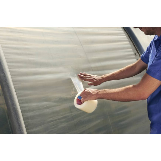 Banda TESA pentru reparatia foliei pe solar  7.5 cm x 33 ml