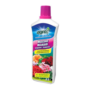 Ingrasamant lichid pentru muscate si flori de balcon 0.5 litri, Agro CS