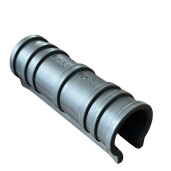 Clips bagheta pentru prindere folie solar, polipropilena, gri, 1 1/4 tol (FI 40), 15 cm lungime