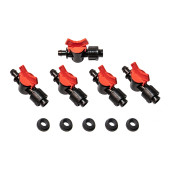 Minivana (robinet) banda 17mm cu garnitura grommet, Palaplast
