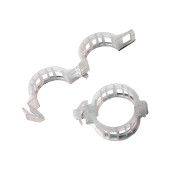 Clipsuri pentru palisat rosii , HDPE, set 200 bucati