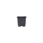 Ghiveci Patrat VQF 7X7X6.5cm negru, Teku